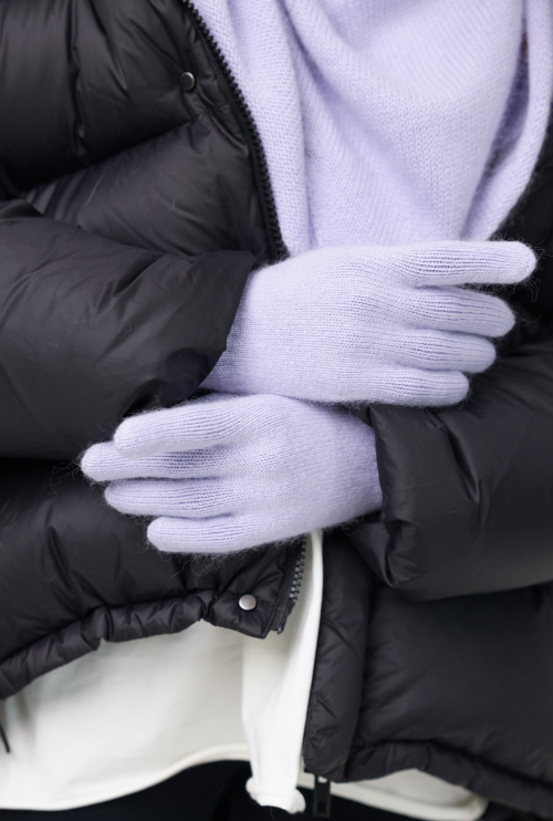 Gloves Christian Lilac