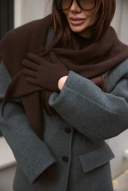 Перчатки Torn Шоколад