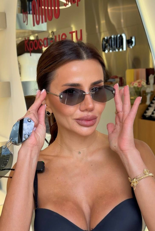 Окуляри Дані Золото/Чорні