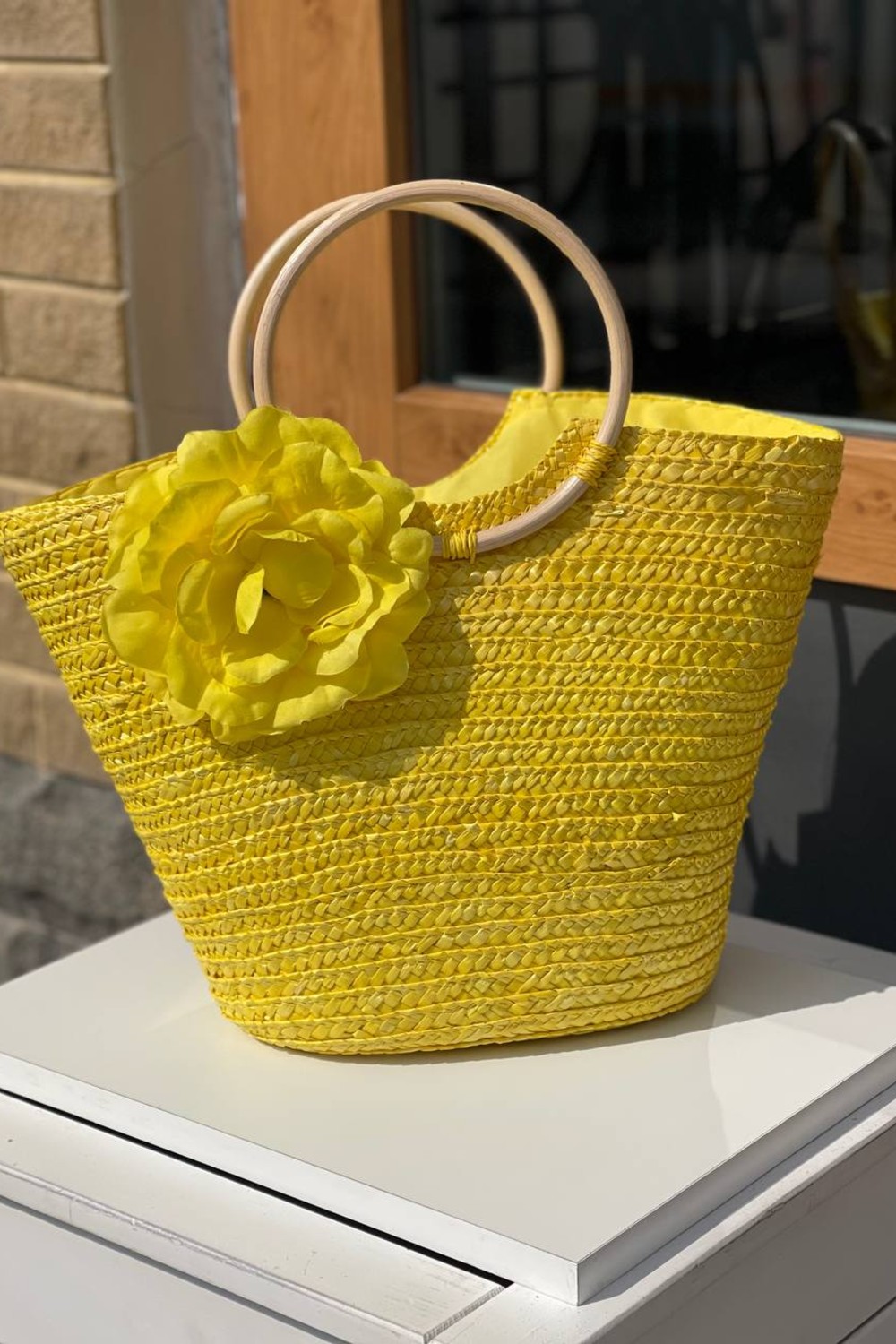 Bag Peony Yellow