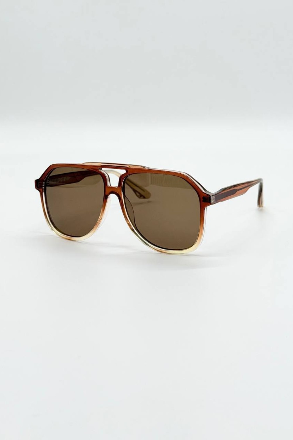 Moto Glasses Beige/Brown