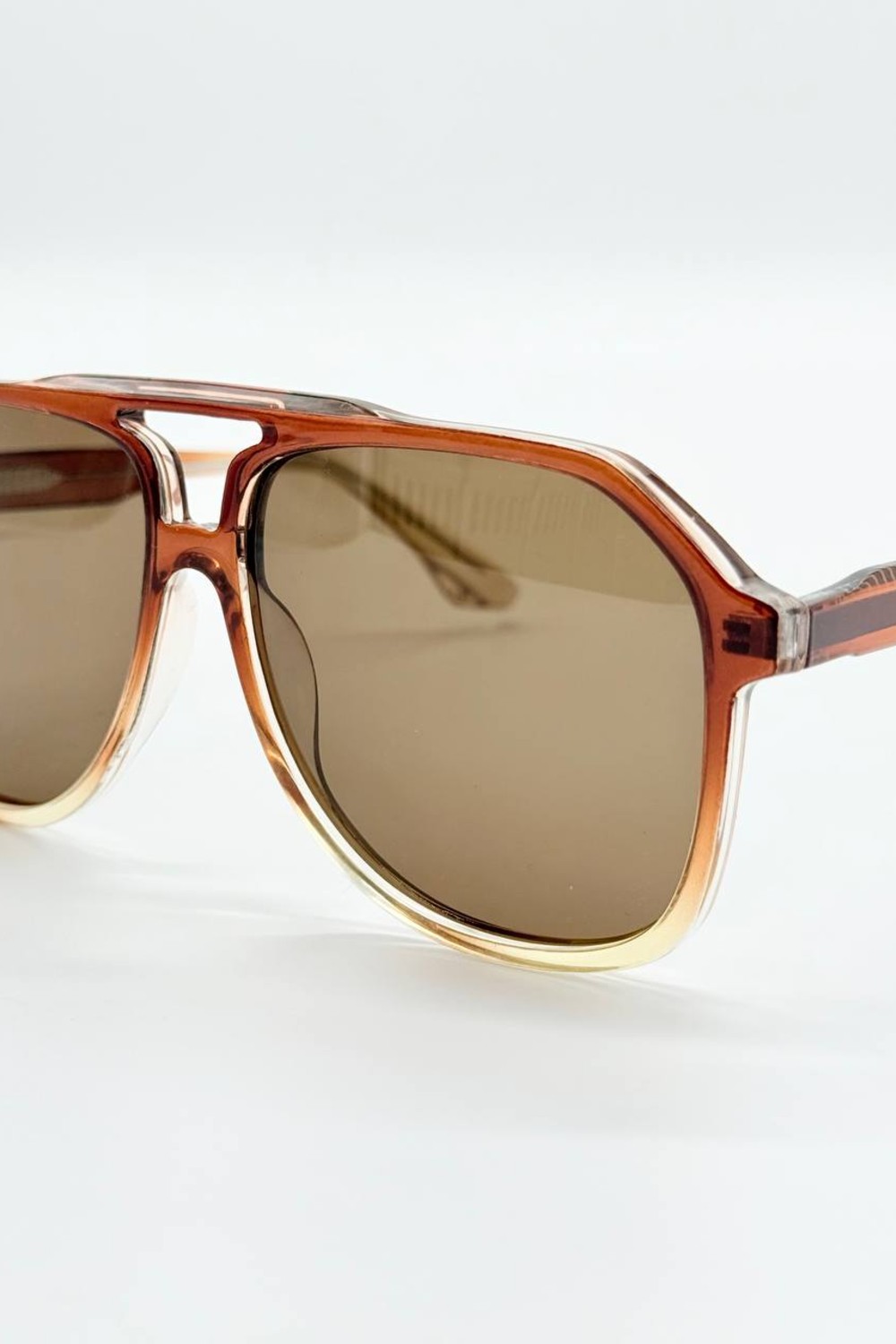 Moto Glasses Beige/Brown