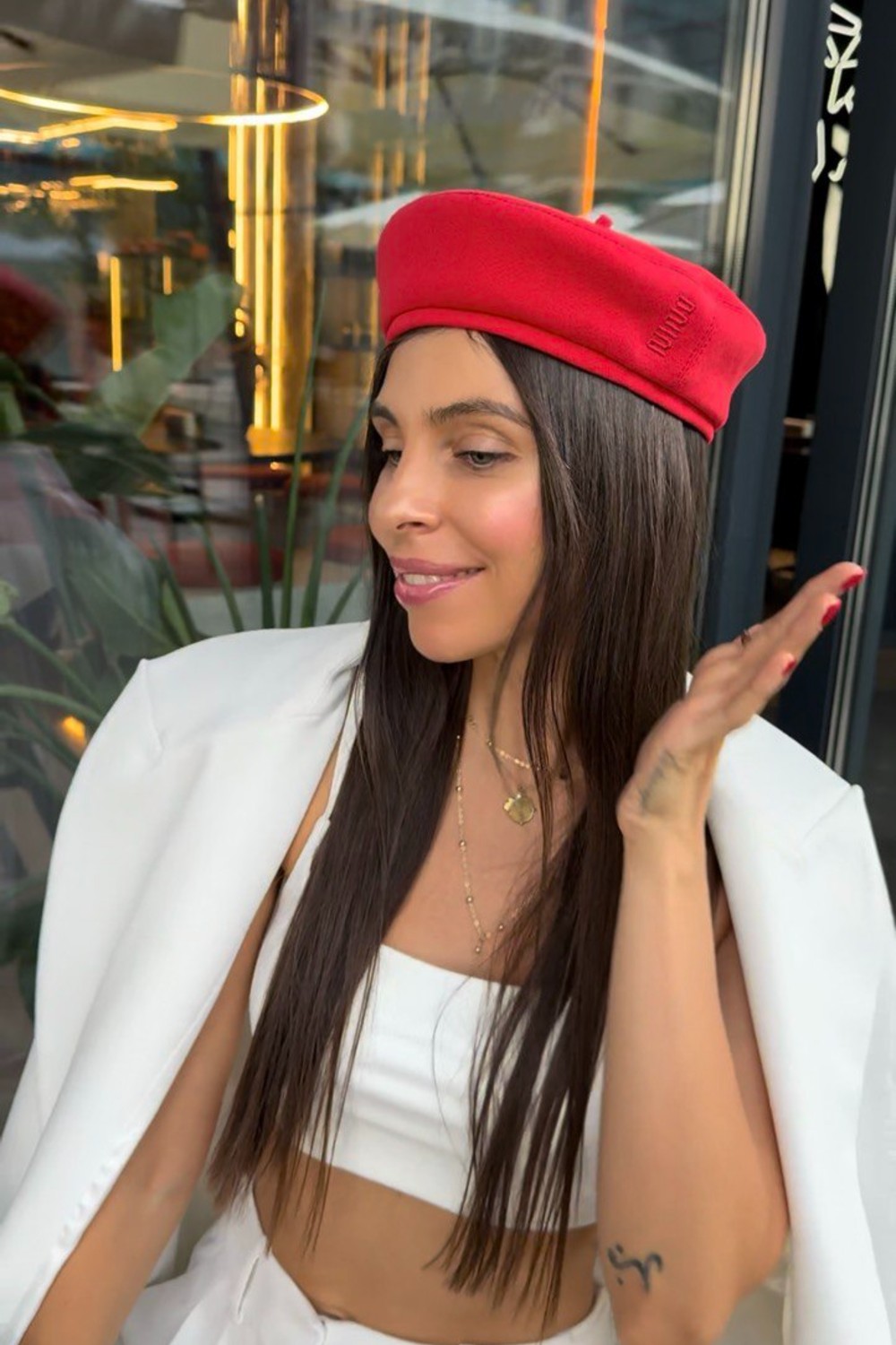 Beret Nino New Red