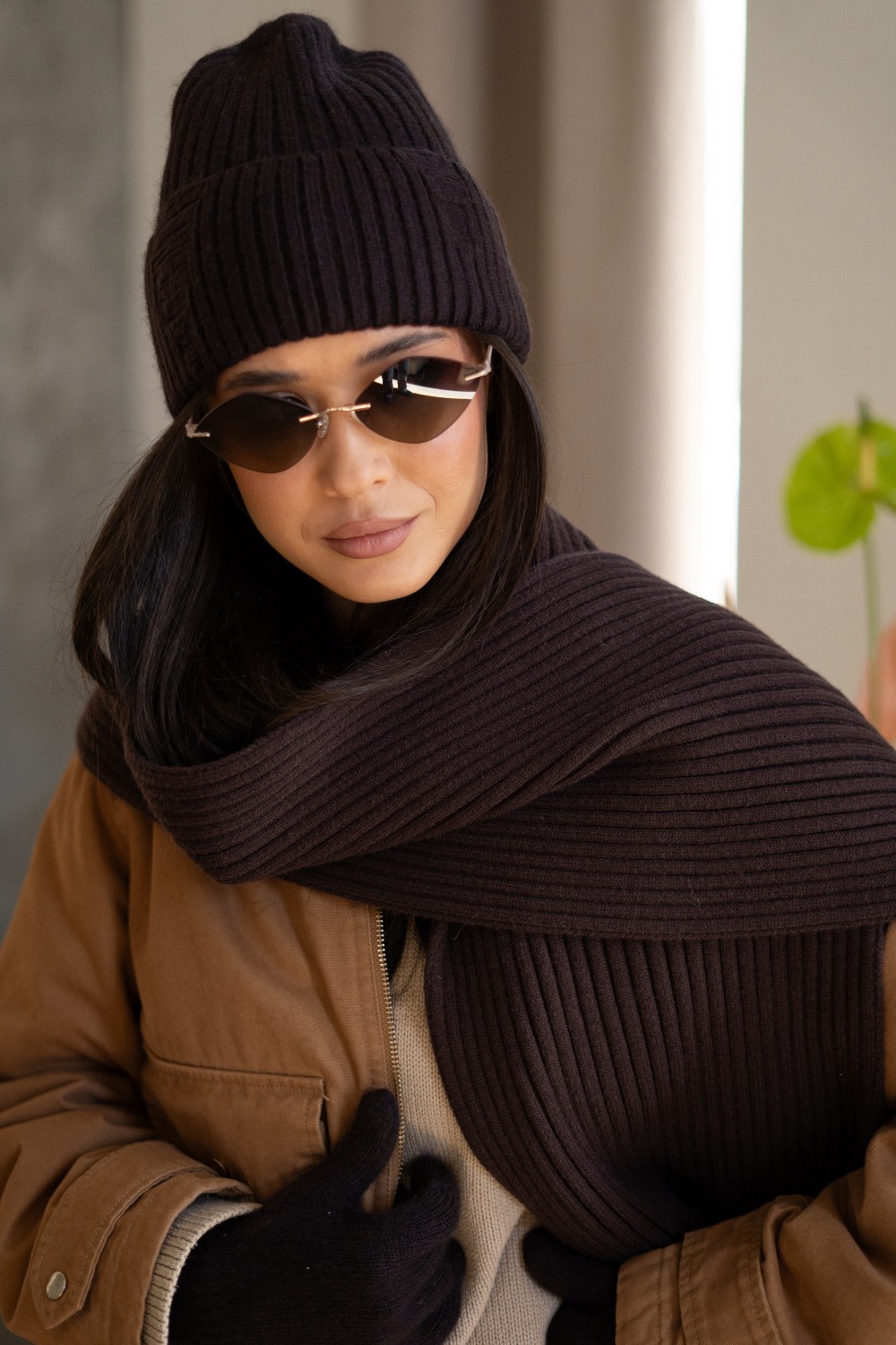 Шапка Старк Шоколад