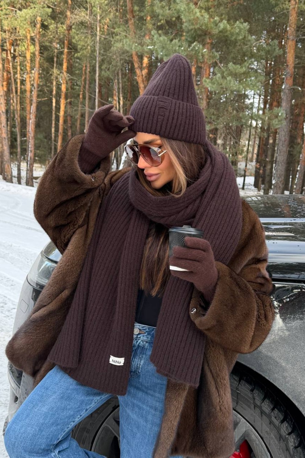 Шапка Старк Шоколад