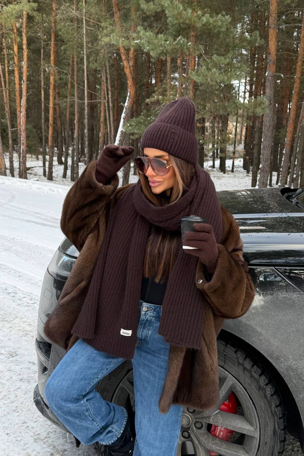 Шапка Старк Шоколад