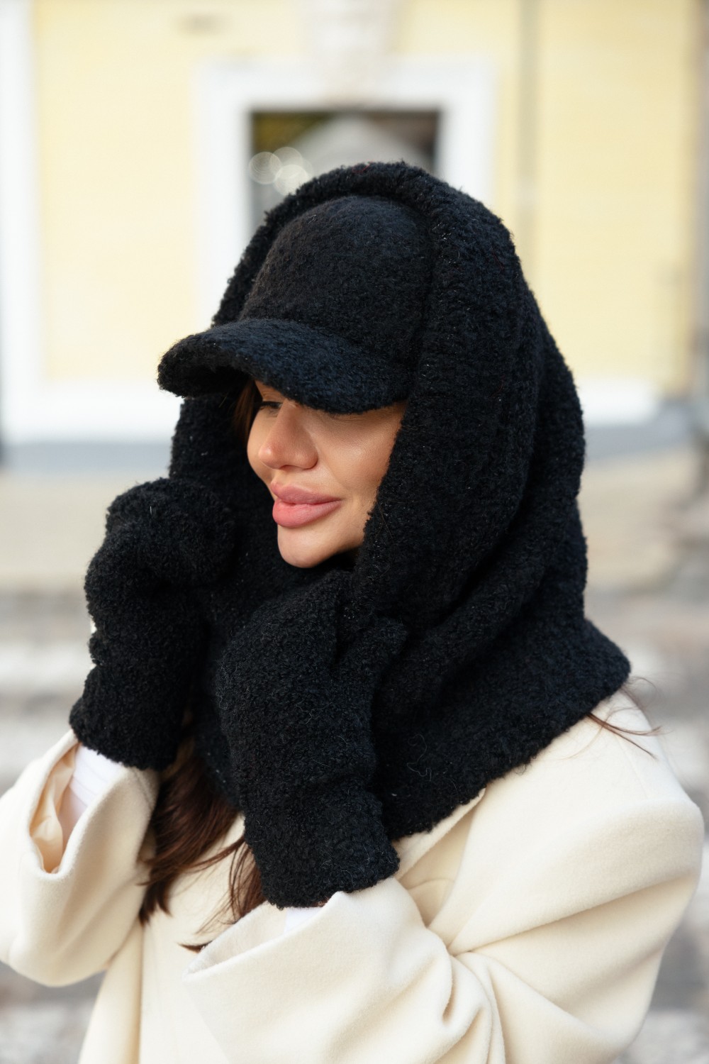 Капор Тунель 28 Чорний