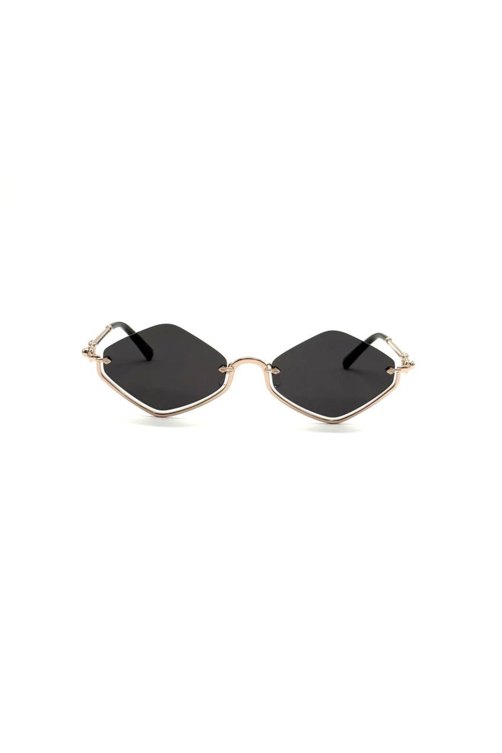 Runa rhombus glasses Gold/black