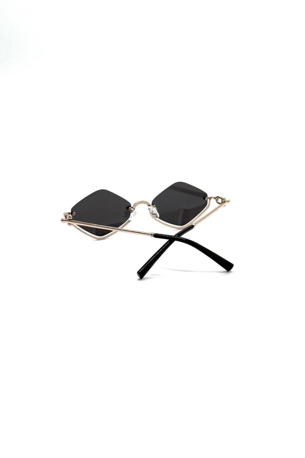 Runa rhombus glasses Gold/black