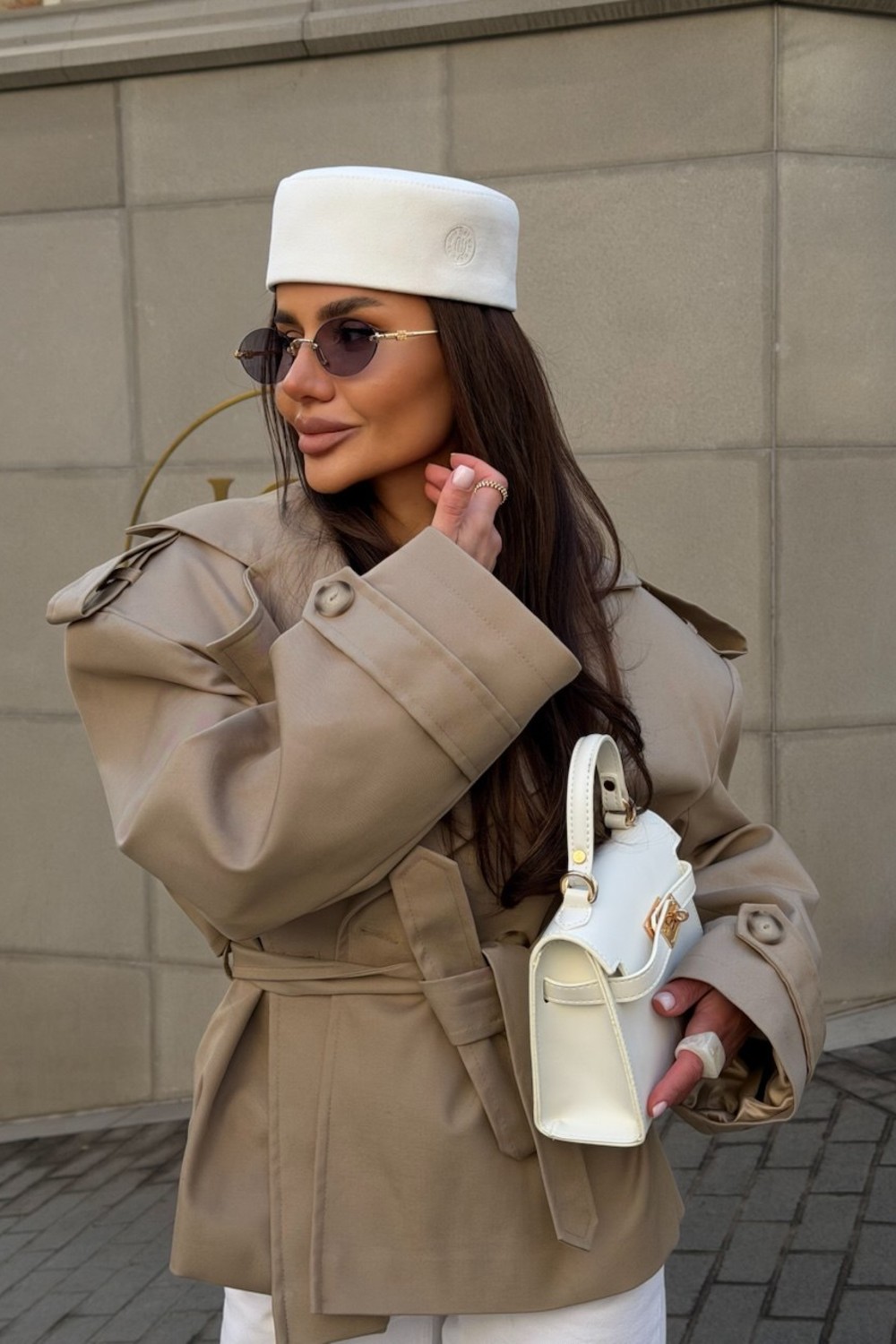 Таббі з деніму N лого Білий