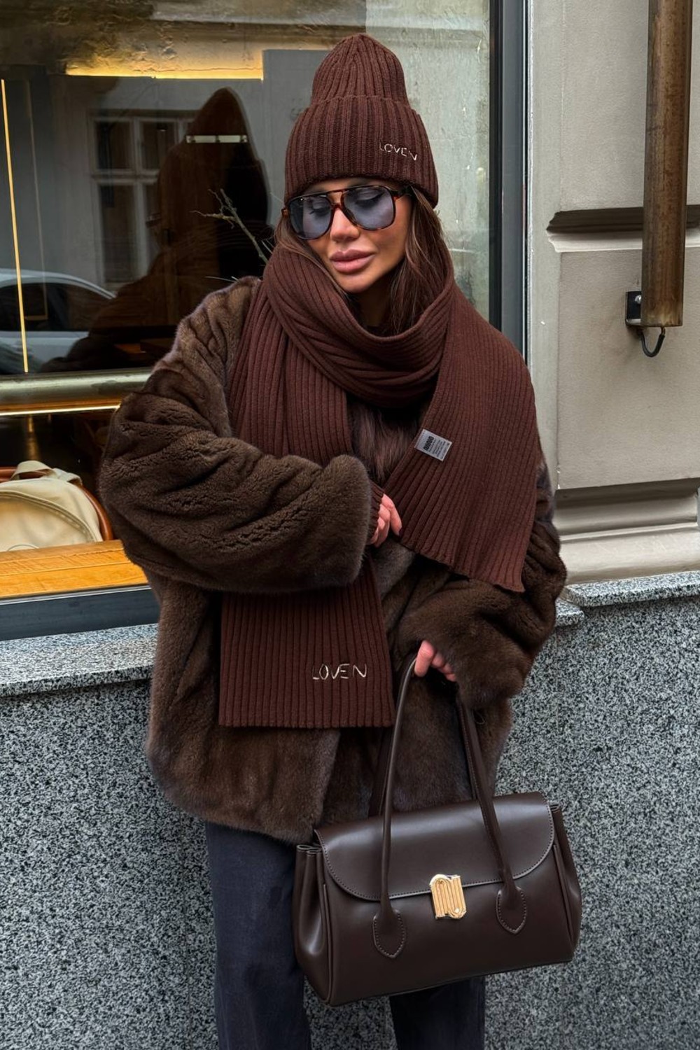 Шапка Харт Коричнева