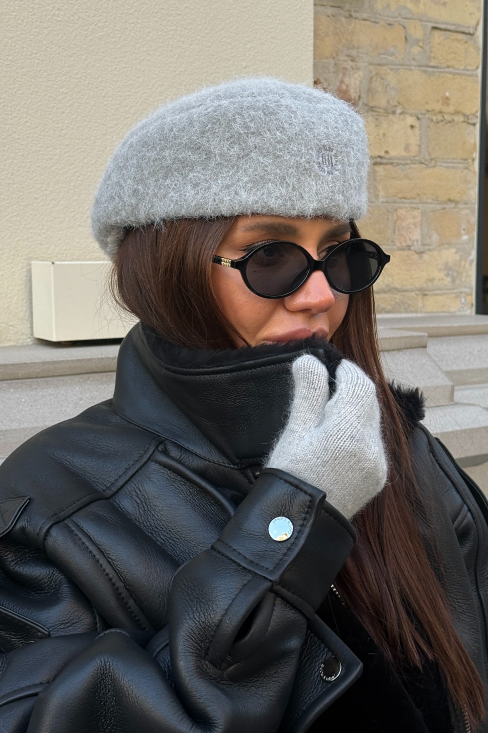 Кепі Альпака Wool Св.Сіра р.S