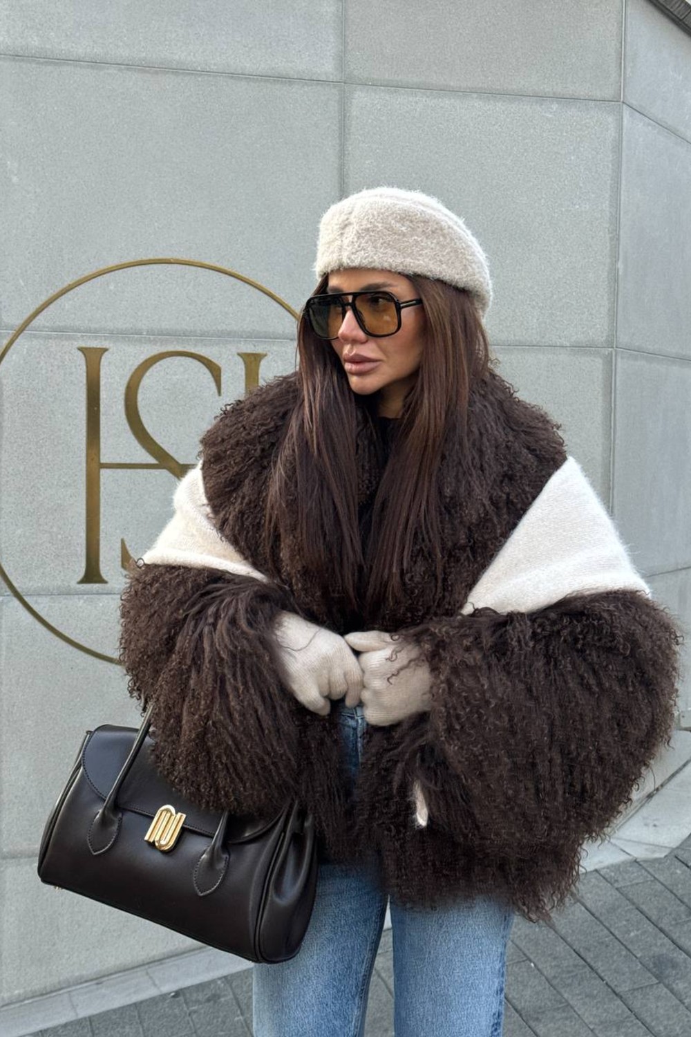 Кепі Альпака Wool Крем р.M