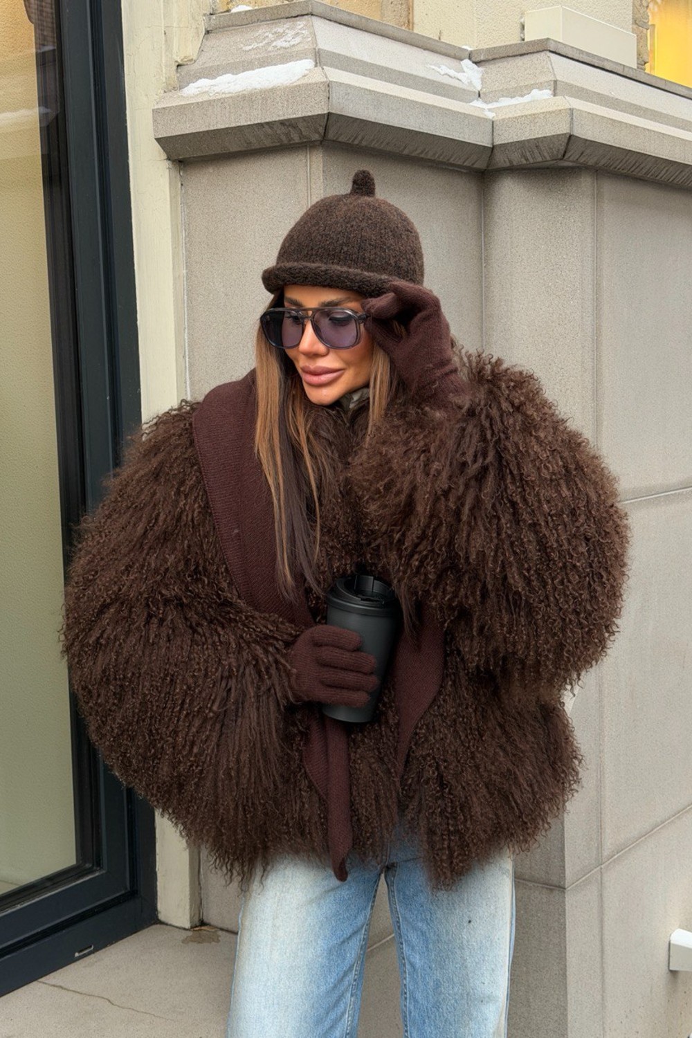 Шапка Polly Шоколад