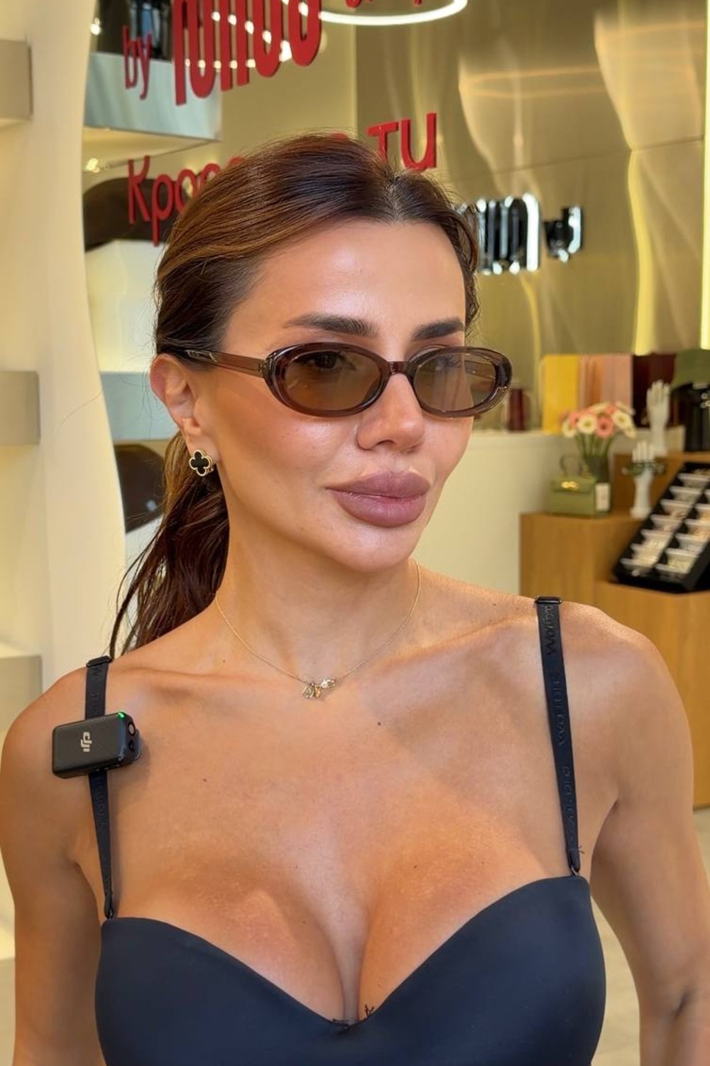 Окуляри Естель Коричневі/Нюд 