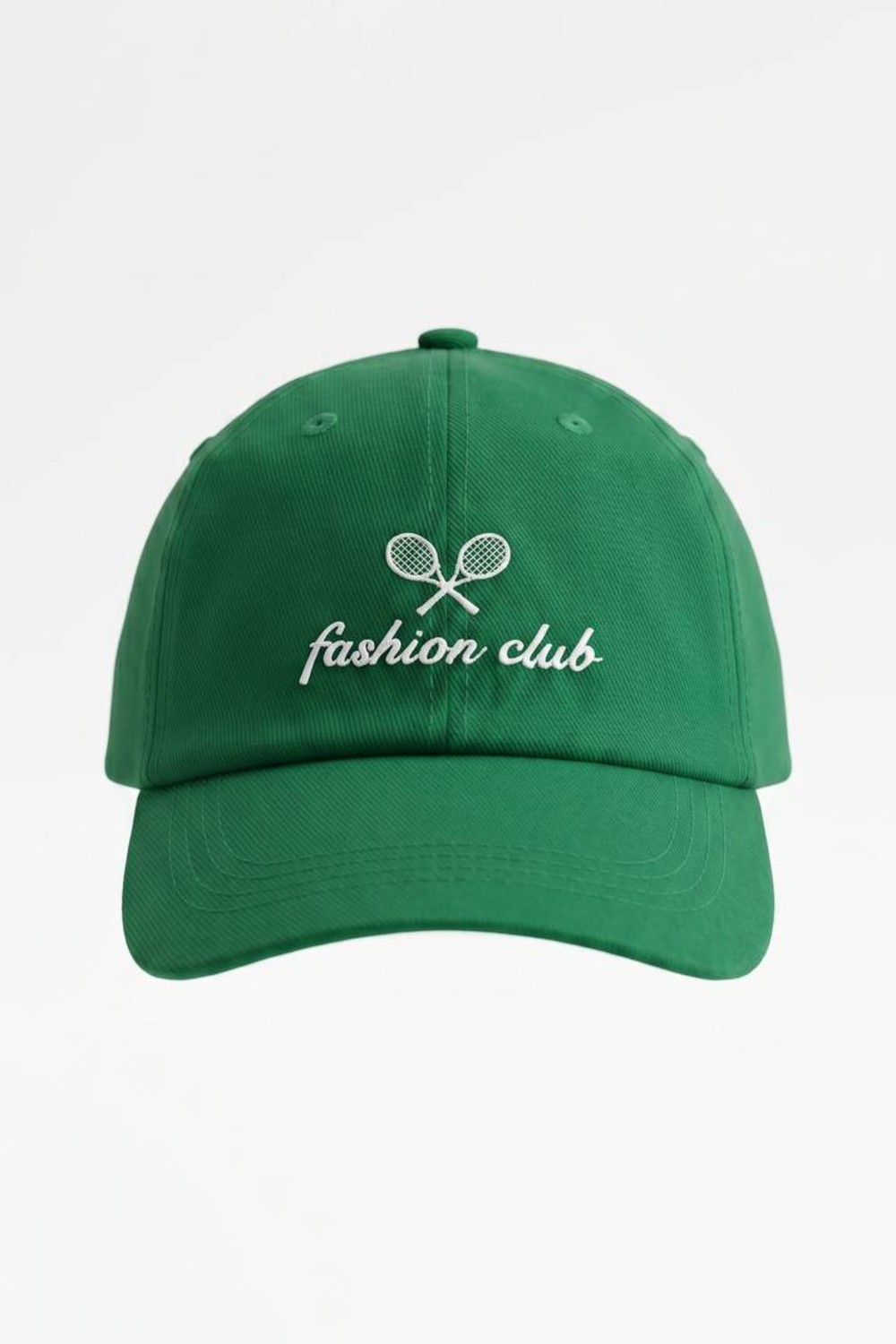 Кепка з бавовни Fashion Club Зелений/Білий