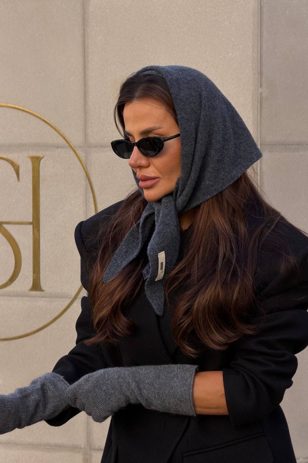 Перчатки Вів'єн Т.Сірий