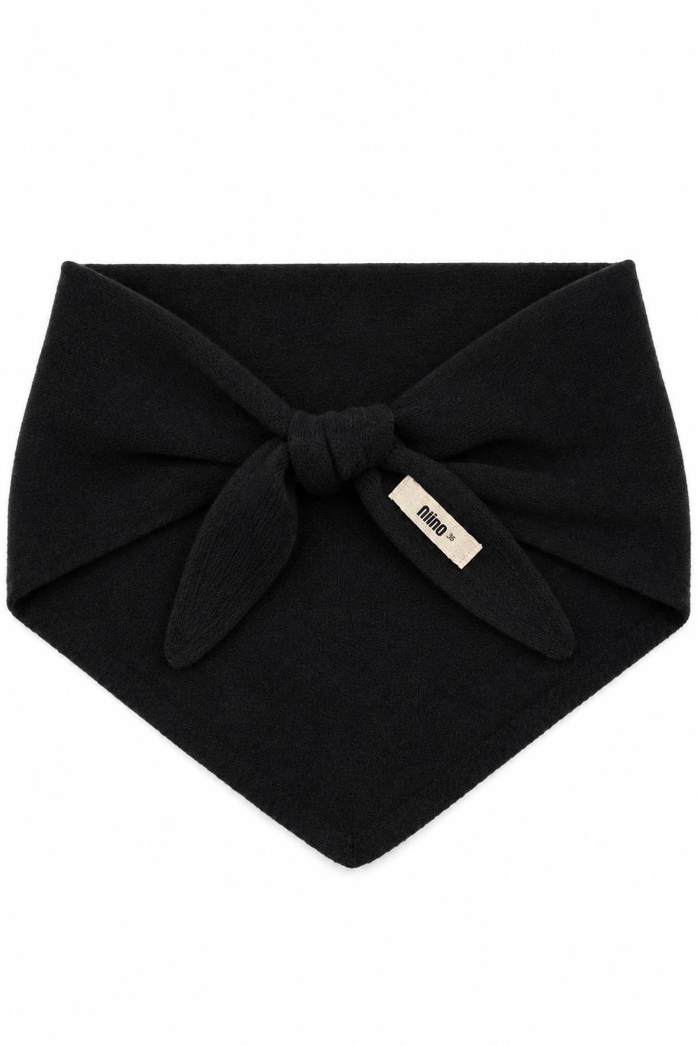 Хустка з мериносової вовни Street Small Чорний