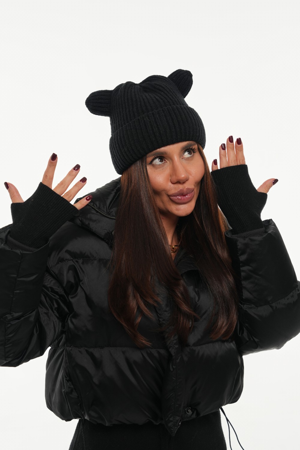 Мітенки Віола Чорні